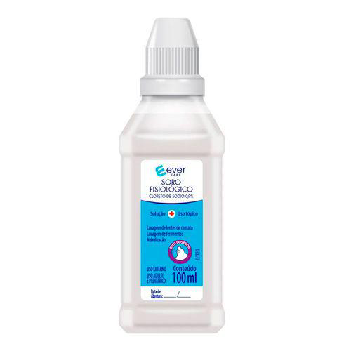 Imagem do produto Soro Fisiológico Ever Care Bico Dosador 100Ml