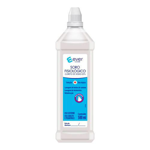 Imagem do produto Soro Fisiológico Ever Care Bico Dosador 500Ml