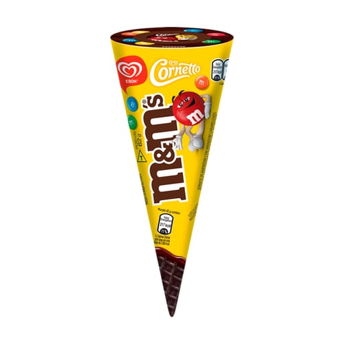 Imagem do produto Sorvete Casquinha Kibon Cornetto M&M's 62G