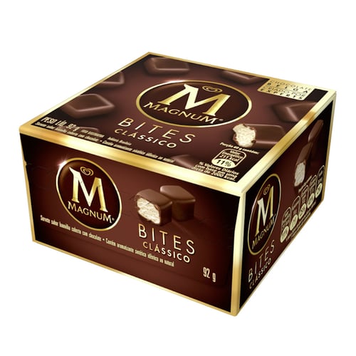 Imagem do produto Sorvete Kibon Magnum Bites Clássico 92G