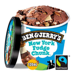 Imagem do produto Sorvete Pote Ben & Jerry's New York Fudge Chunk 120Ml