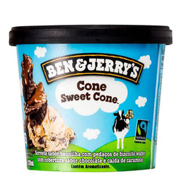 Imagem do produto Sorvete Pote Kibon Ben & Jerry's Cone Sweet Cone 120Ml