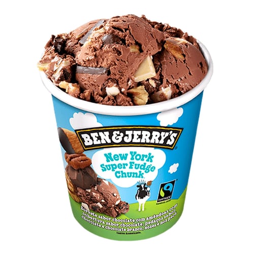 Imagem do produto Sorvete Pote Kibon Ben & Jerry's New York Super Fudge Chunk 458Ml