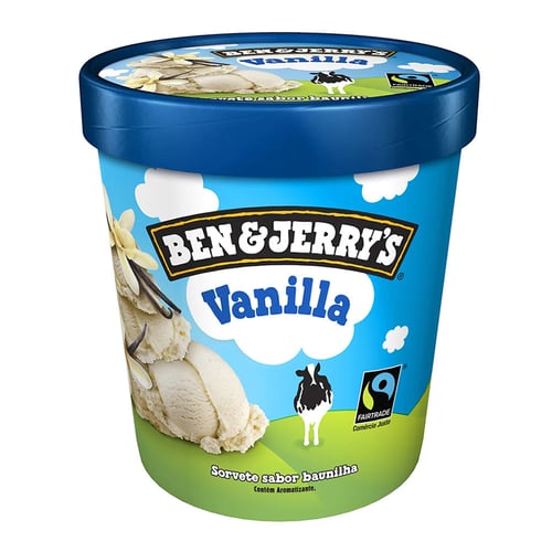Imagem do produto Sorvete Pote Kibon Ben & Jerry's Vanilla 458Ml