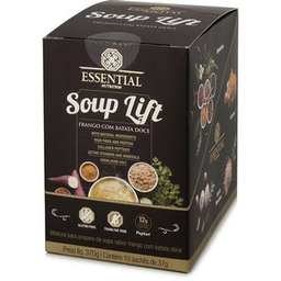 Imagem do produto Soup Lift Sopa Proteica 10 Sachês 37G 370G Essential Nutrition
