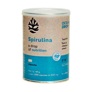Imagem do produto Spirulina 240 Tablets 520Mg Ocean Drop