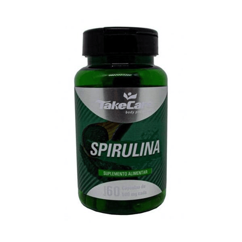 Imagem do produto Spirulina 500Mg 60 Cápsulas Take Care