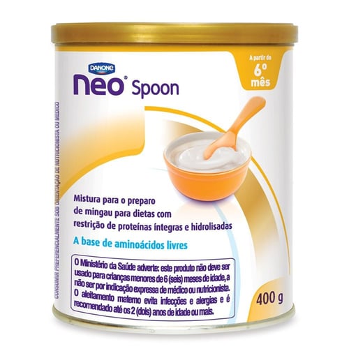 Spoon Mistura Para Preparo De Mingau Para Dietas Com Restrição De Proteínas Com 400G