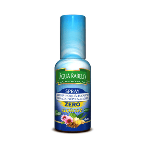 Imagem do produto Spray Bucal 6 Em 1 Zero Açúcar Menta Água Rabelo 45Ml Vitgold