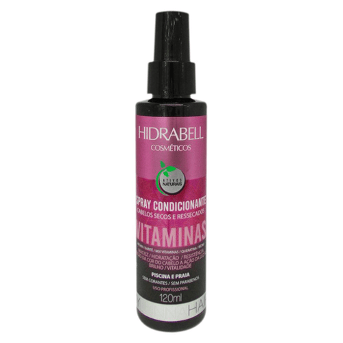 Spray Condicionante Hidrabell By Lunna Hair Vitaminas 120Ml.