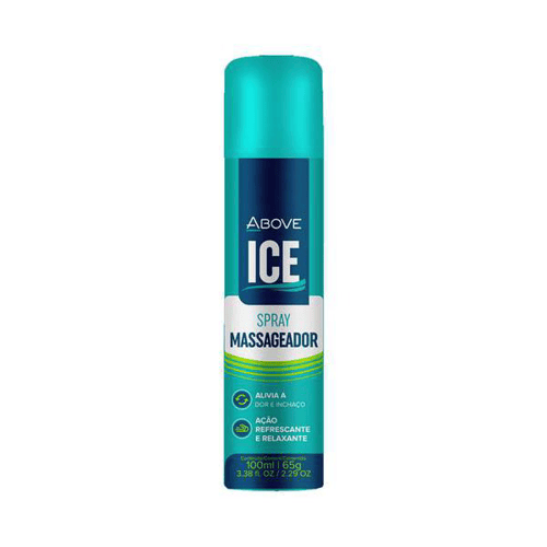 Spray Massageador Above Ice Com 100 Ml