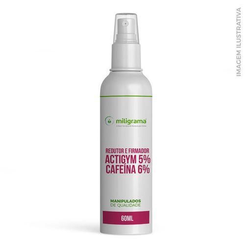 Imagem do produto Spray Redutor E Firmador Corporal Com Actigym 5% E Cafeína 6% 60Ml