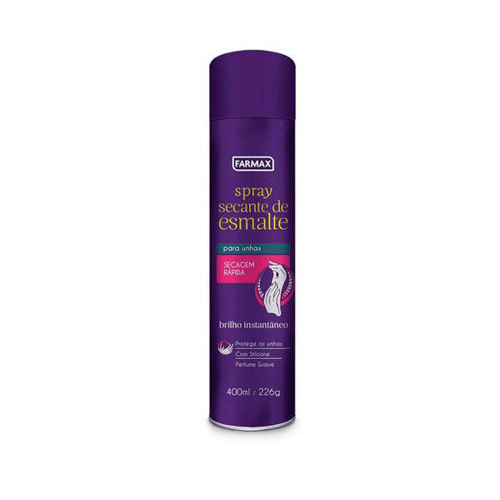 Imagem do produto Spray Secante De Esmalte Farmax 400Ml