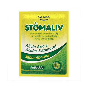 Stomaliv Efervescente Sabor Abacaxi Sachê 5G