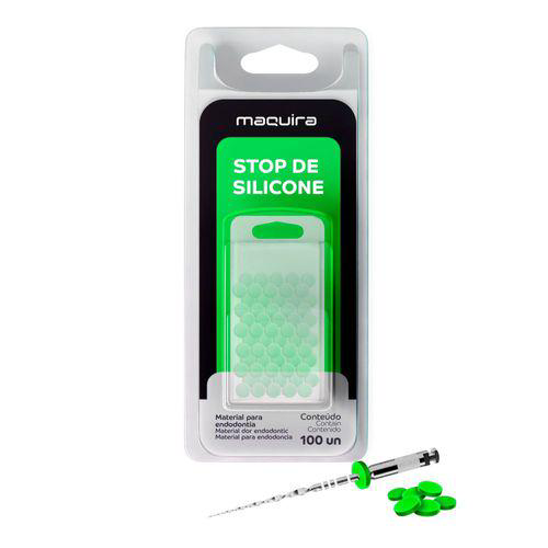 Imagem do produto Stop Silicone Verde Com 100 Maquira