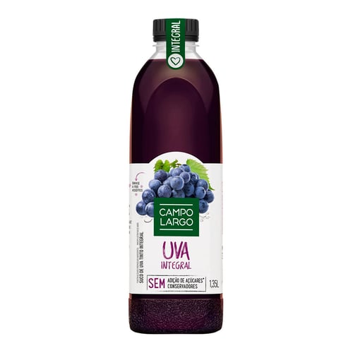 Imagem do produto Suco De Uva Integral Campo Largo 1,35L
