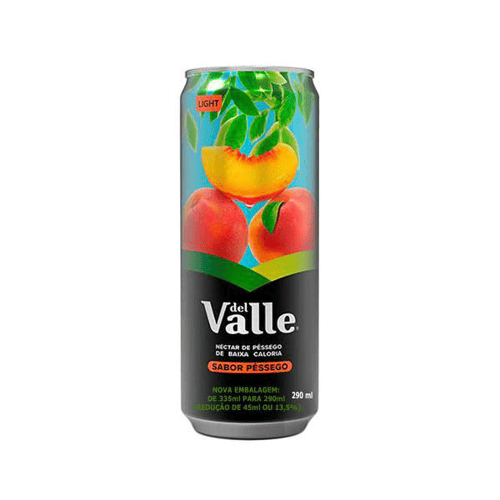 Suco Del Valle Light Pêssego Lata 290Ml