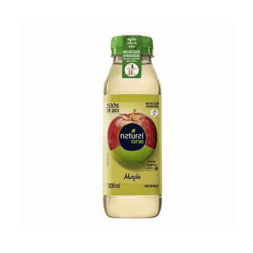 Imagem do produto Suco Natural One Maçã Verde E Vermelha Da Fazenda 300Ml