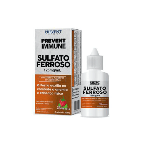 Sulfato Ferroso 30 Ml Gotas Prevent Pharma