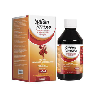 Sulfato Ferroso Solução Oral Com 100Ml