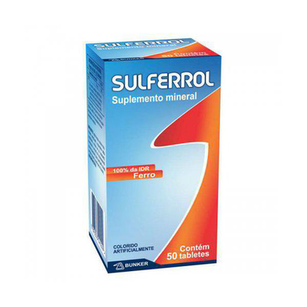 Sulferrol - 250Mg 50 Drágeas Bunker