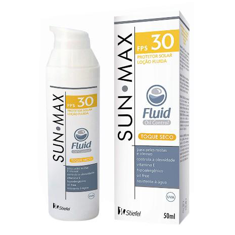 Sun Max - Fluid Oil Control Fps 30 Com 50 Gramas