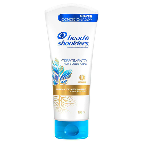 Imagem do produto Super Condicionador Head & Shoulders Crescimento Forte Desde A Raiz Vitamina E Com 170Ml