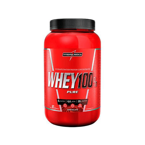 Super Whey 100% Pure Integralmedica Chocolate 907G