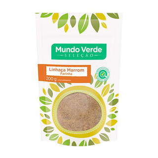 Imagem do produto Superfood Farinha De Linhaça Marrom 200G Mv Seleção Mundo Verde Seleção