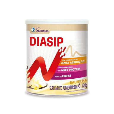 Imagem do produto Suplemento Alimentar Diasip Baunilha Com 720G