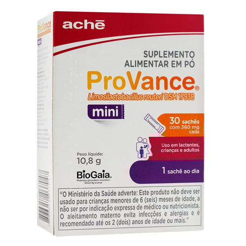Imagem do produto Suplemento Alimentar Em Pó Provance Mini 30 Sachês