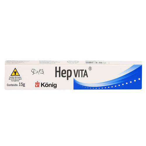 Imagem do produto Suplemento Alimentar Hep Vita König 15G P/ Cães E Gatos