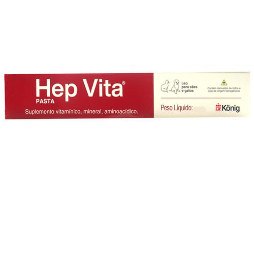 Suplemento Alimentar Hep Vita König 30G P/ Cães E Gatos