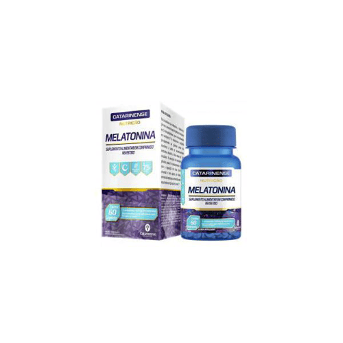 Imagem do produto Suplemento Alimentar Melatonina Catarinense 0,21Mg Nutrição Com 60 Comprimidos