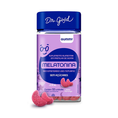 Imagem do produto Suplemento Alimentar Melatonina Dr. Good 0,21Mg 120 Unidades
