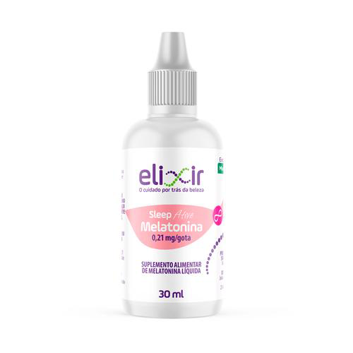 Imagem do produto Suplemento Alimentar Melatonina Líquida Elixir Sleep Ative 21Mg 30Ml 30Ml