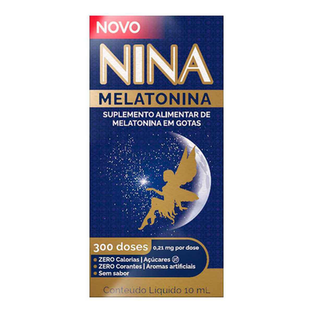 Suplemento Alimentar Nina Melatonina 10Ml Genomma