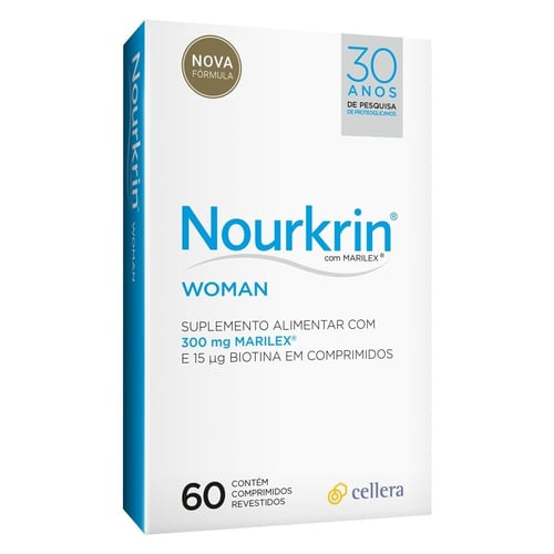 Suplemento Alimentar Noukrin Nourkrin 60 Comprimidos