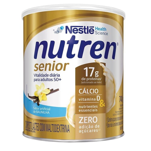 Suplemento Alimentar Nutren Senior Sabor Baunilha 740G