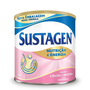 Suplemento Alimentar Sustagen Morango Com 400G - Morango 400G