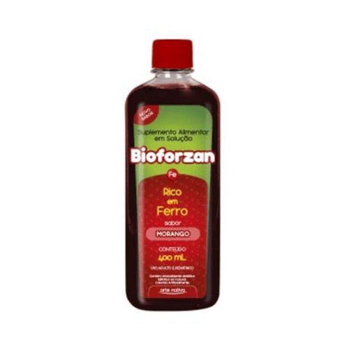 Imagem do produto Suplemento Bioforzan Arte Nativa Morango C/ 400Ml