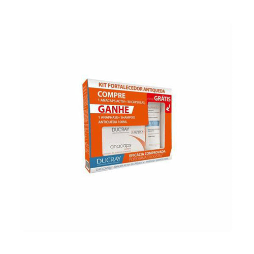 Imagem do produto Suplemento De Vitaminas E Minerais Ducray Anacaps Activ+ 90 Cápsulas