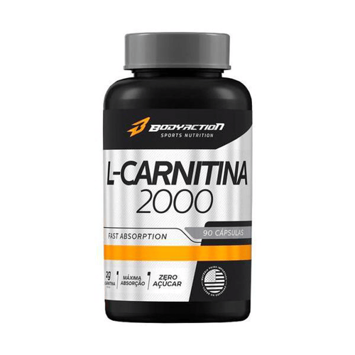 Imagem do produto Suplemento Lcarnitina 2000Mg 90 Cápsulas Bodyaction