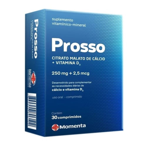 Imagem do produto Suplemento Vitamínico Mineral Prosso 30 Comprimidos Momenta 30 Comprimidos