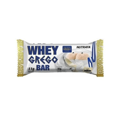 Imagem do produto Suplemento Whey Grego Bar Nutrata Sabor Beijinho 40G