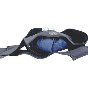 Suporte De Neoprene Com Bolsa Para Gelo Ortho Pauher Para Preto 1 Unidade
