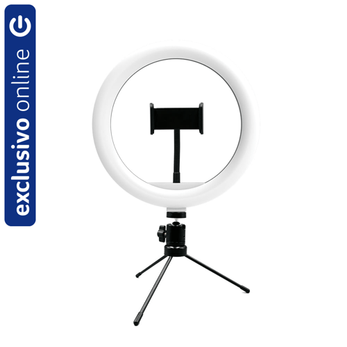 Imagem do produto Suporte Ring Light 10 Polegadas 11W Tripé De Mesa Multilase