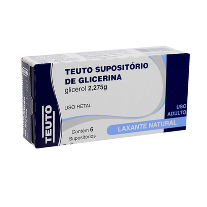 Imagem do produto Supos Glicerina Adu 6 Supositórios
