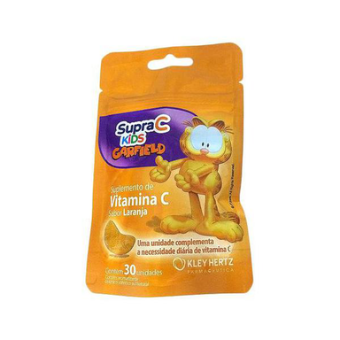 Imagem do produto Supra C Kids30 Gomas Laranja