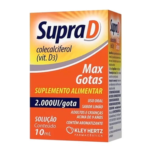 Supra D Max Gotas 2000 Ui Com 10Ml